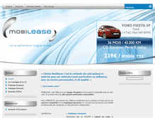Tablet Screenshot of mobi-lease.com